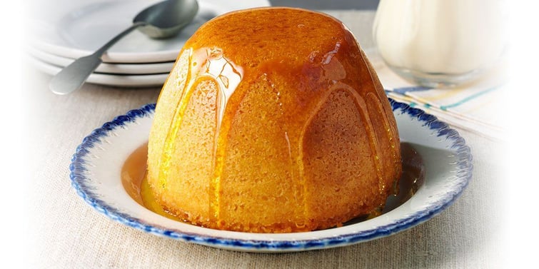 Golden Syrup Steamed Pudding